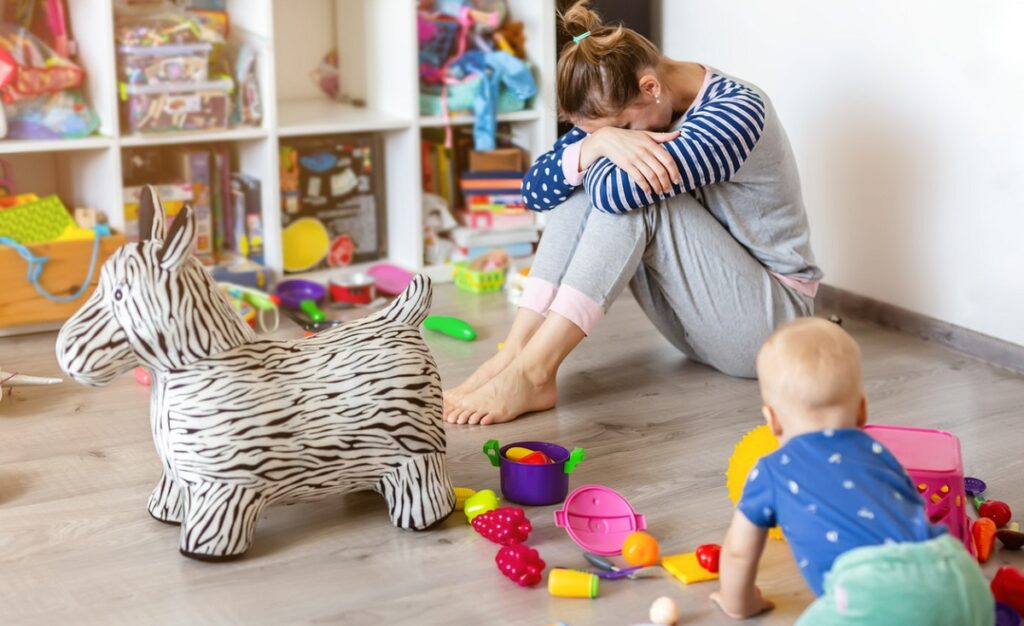 Los hijos nunca agotan, nos destruye el Sistema de Crianza 5 estres mama sistema