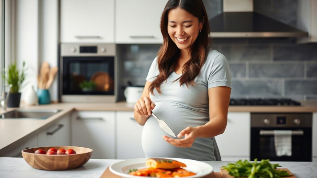 Omega-3 en el Embarazo: Beneficios, Fuentes y Recomendaciones 2 omega 3 DHA embarazo